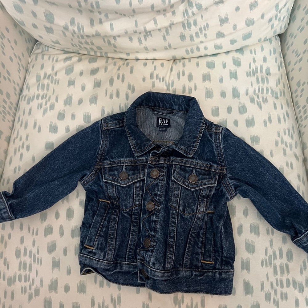 Gap Baby Denim Jean Jacket - 12-18 Months Unisex